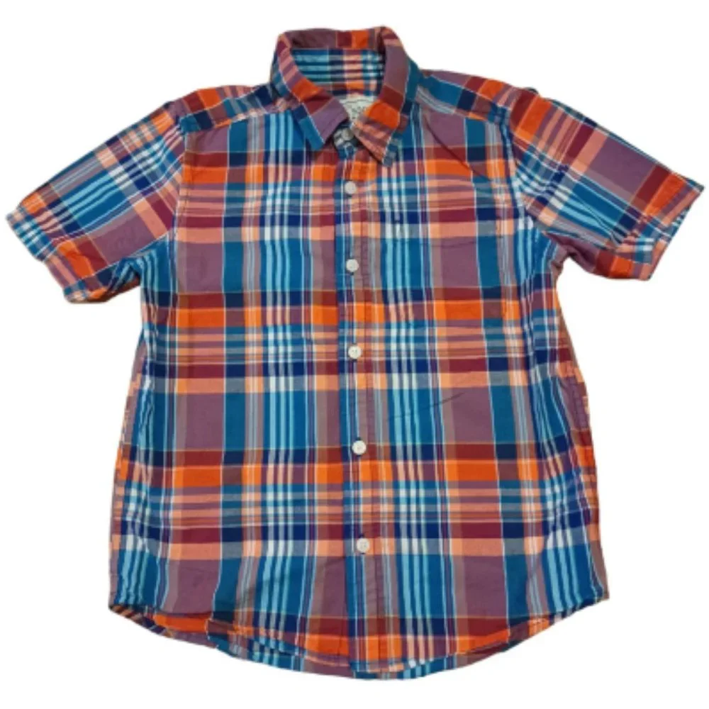 The Children's Place Plaid Shirt Boy Size Large